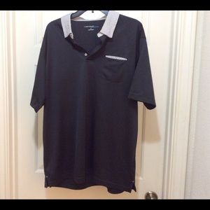 Tour Collection XL black short sleeve gold shirt